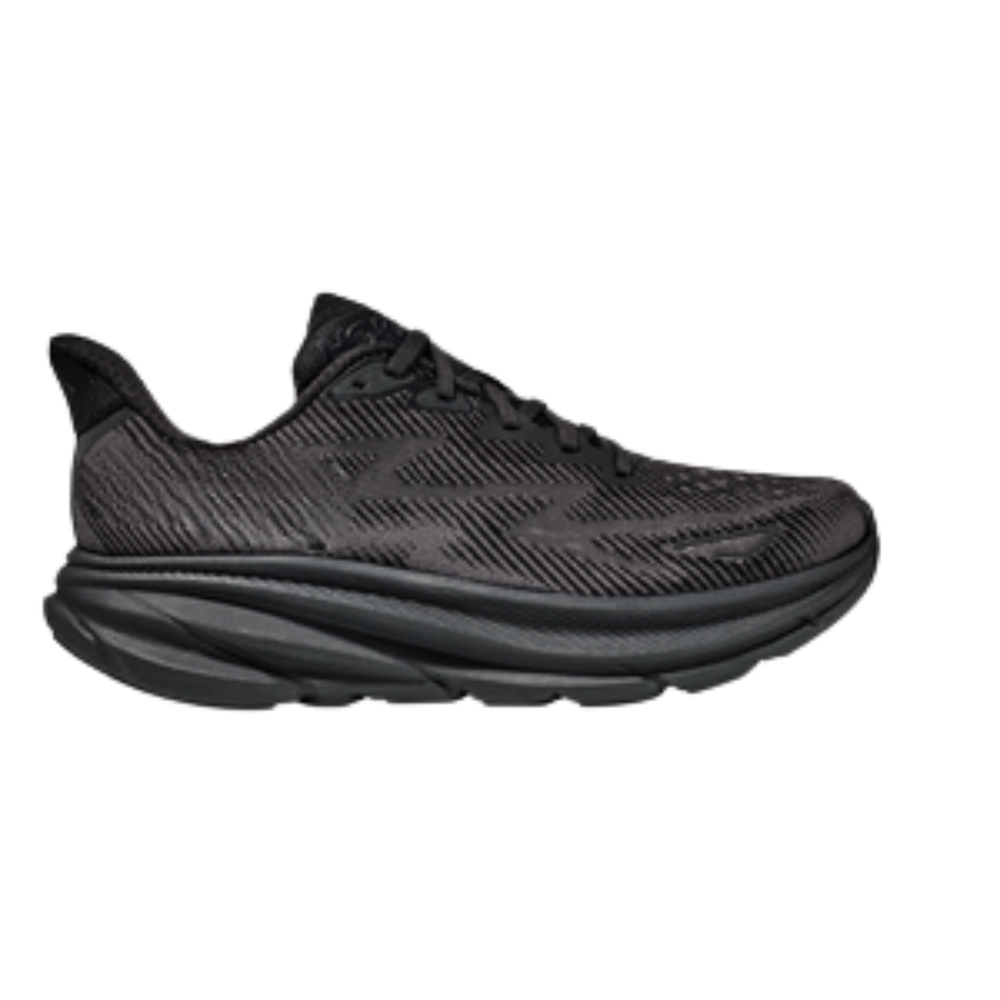 Unisex Helt svarta Sneakers